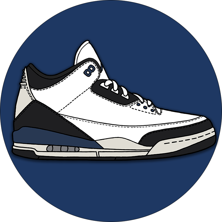 Diffused Blue 3s