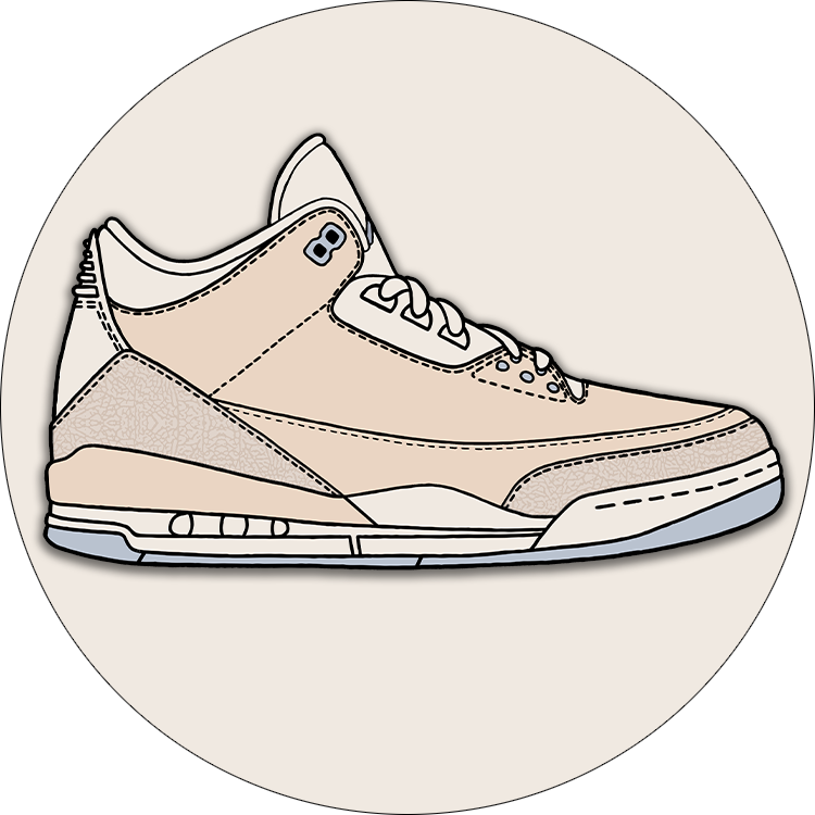 Desert Sand 3s