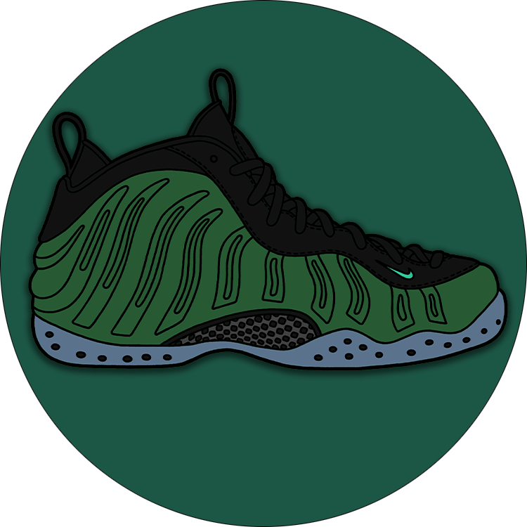 Foamposite Pro Pine Green 2025